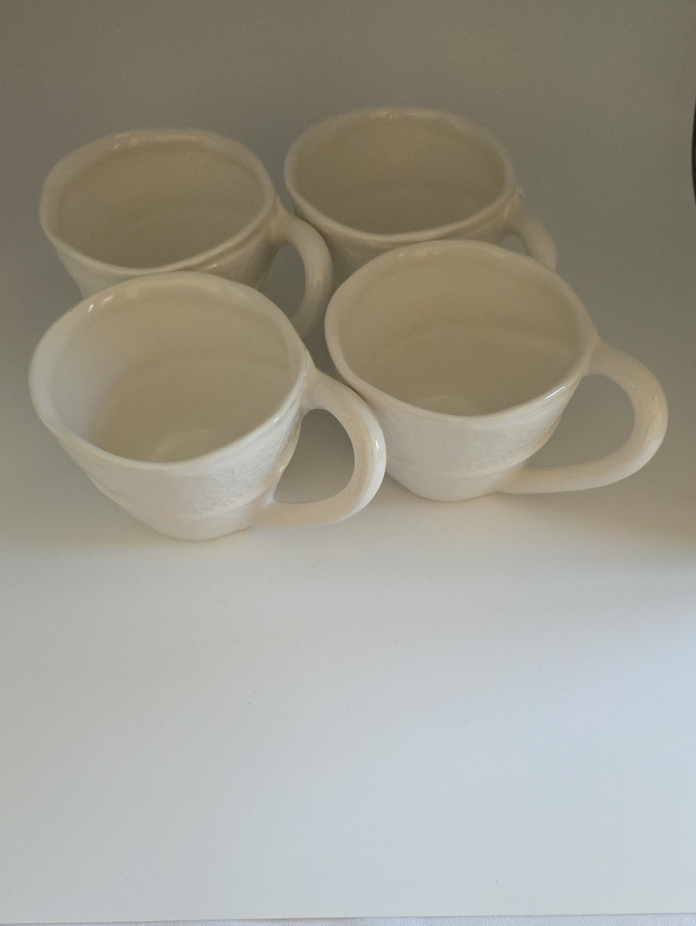 Michael Aram Forest Leaf 4 Cups & 2 Saucers